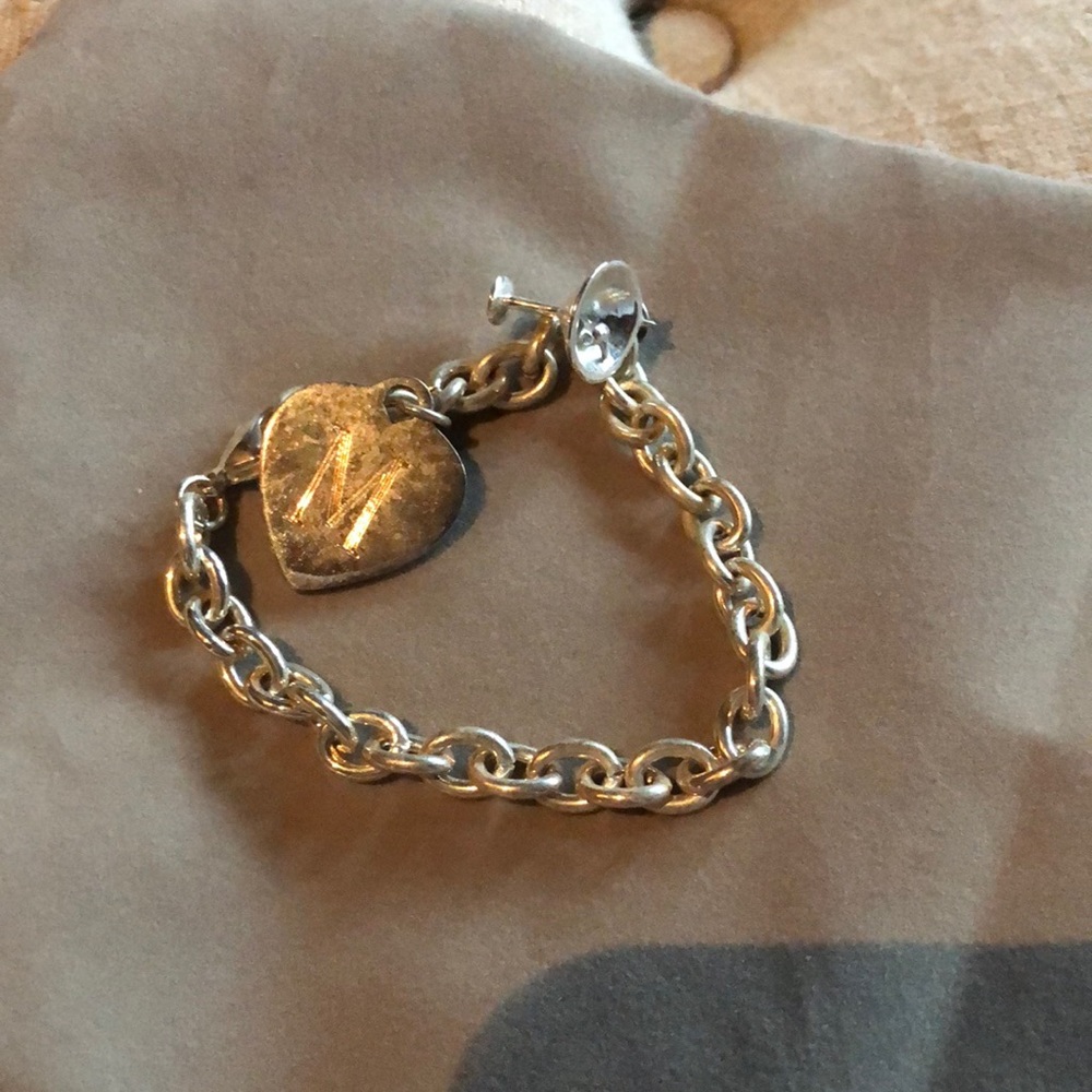 Sterling charm bracelet